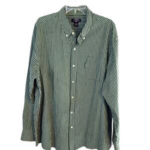 U.S. Polo Assn. Men's Shirt XL Extra Large Dress Button Down Top Neck Size 17